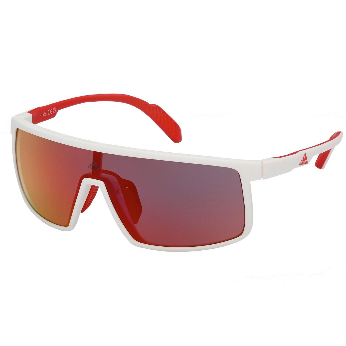Picture of adidas SP0057 Glasses - White/Other / Contrast Mirror Roviex