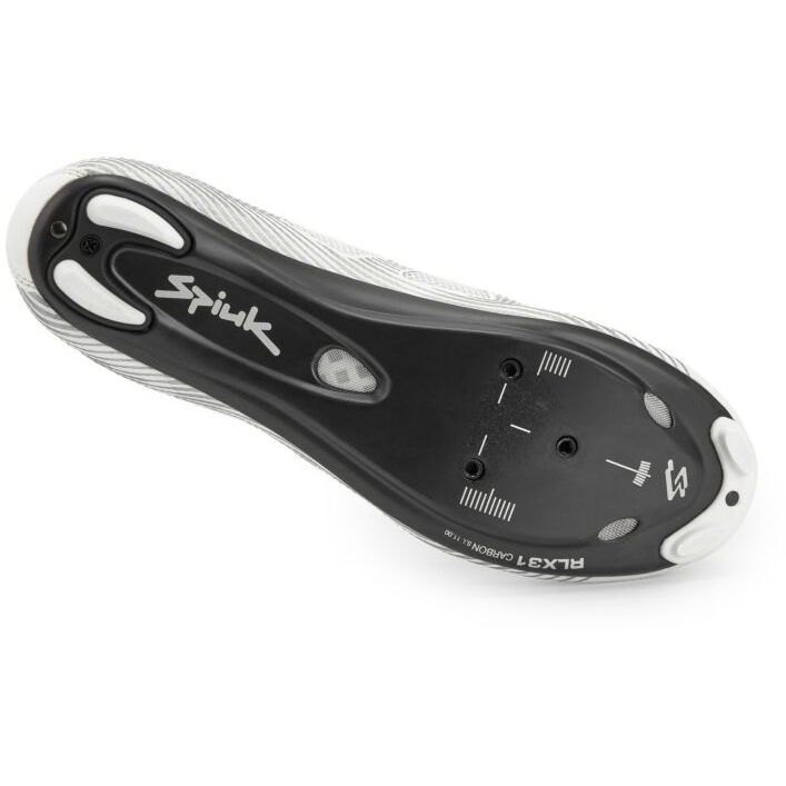 SPIUK UHRA ROAD 　WHITE / BLACK 41 Spiuk Uhra Road Shoe White-Black – Chain Driven Cycles