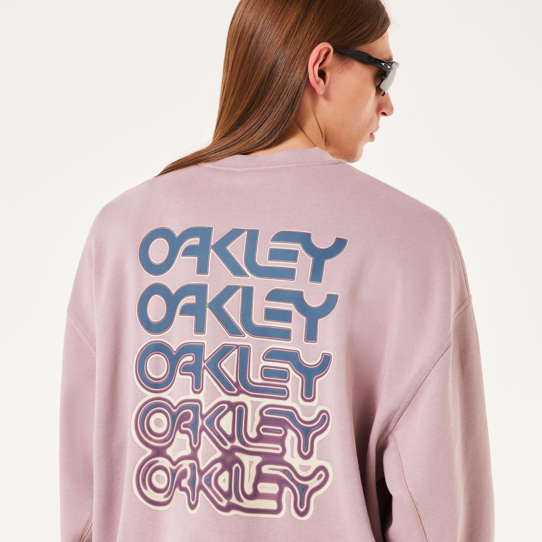 Oakley B1B Repeated Crewneck Sweatshirt Men - Toadstool | BIKE24
