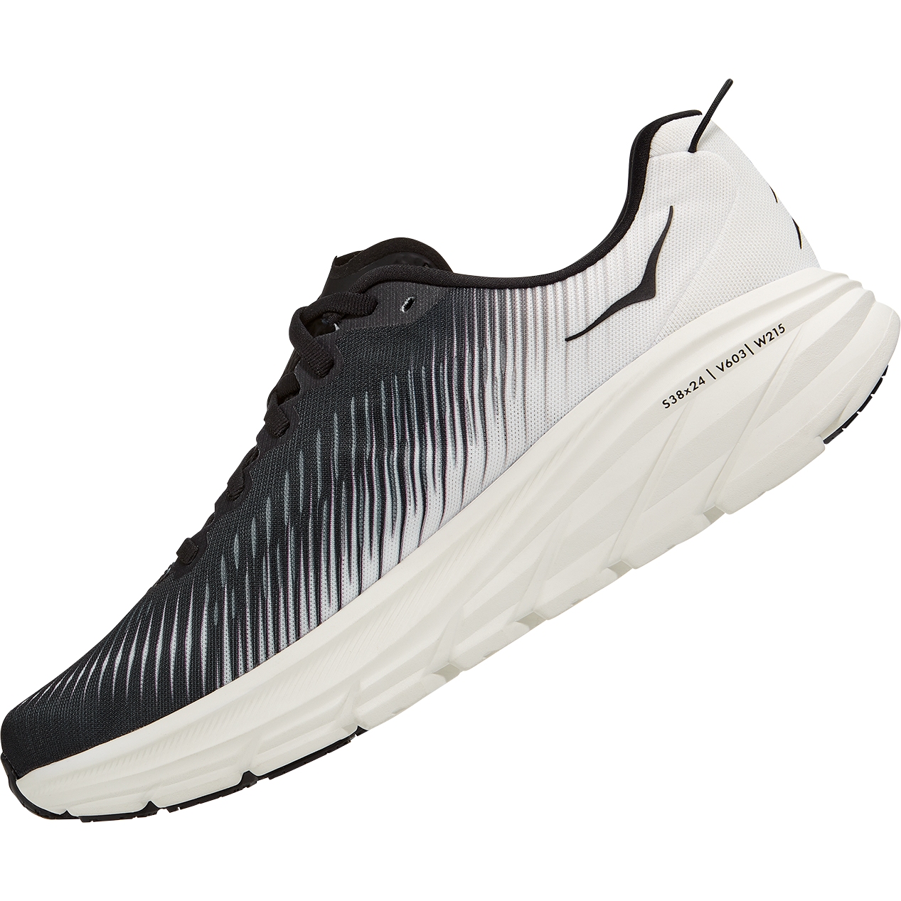 Hoka Rincon 3 Running Shoes Men - black / white