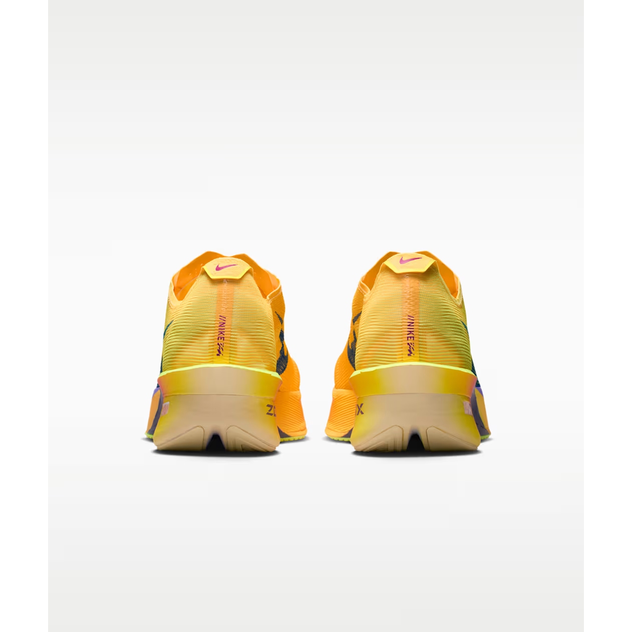 Nike Vaporfly 4 Running Shoes Men - citron pulse/indigo burst-lase