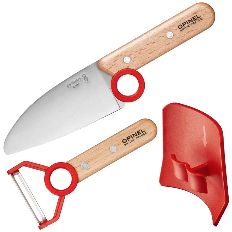 Image of Opinel Le petit Chef Children's Cooking Knife Set