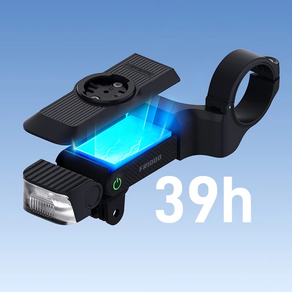 Ravemen FR1000 Fietslamp Vooraan - Zwart | BIKE24