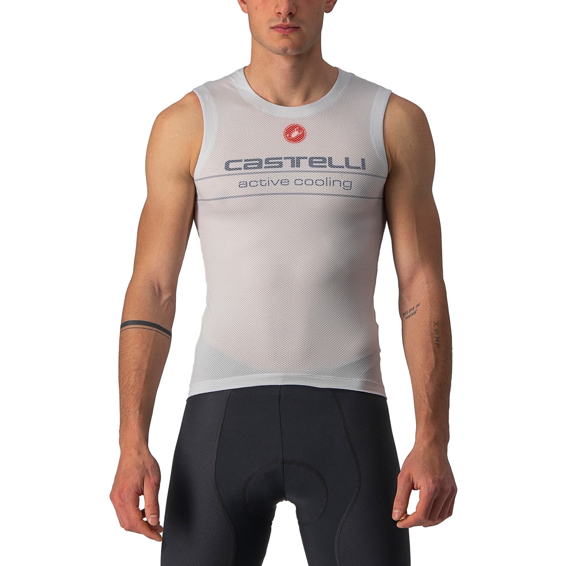 Picture of Castelli Active Cooling Sleeveless Undershirt - silver grey 870
