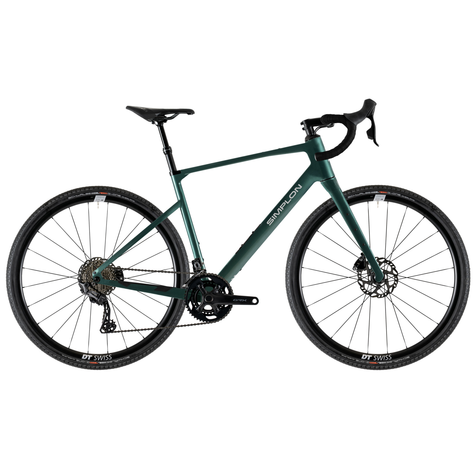 Kuva tuotteesta Simplon GRID CORE 2BY - hiilikuitu-gravel-pyörä - 2025 - Dark Pine Green/Polished Silver Metallic