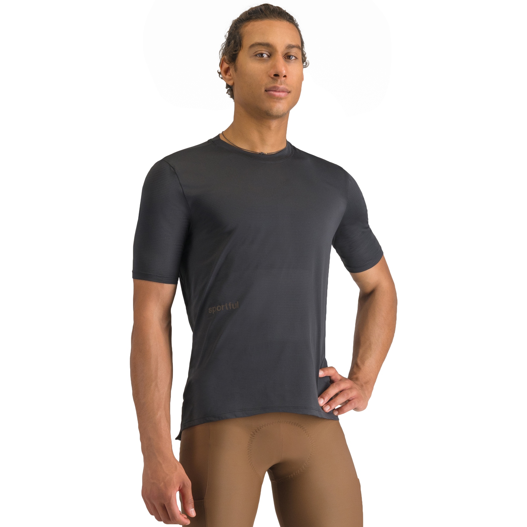 Picture of Sportful Supergiara Tee Men - 002 Black