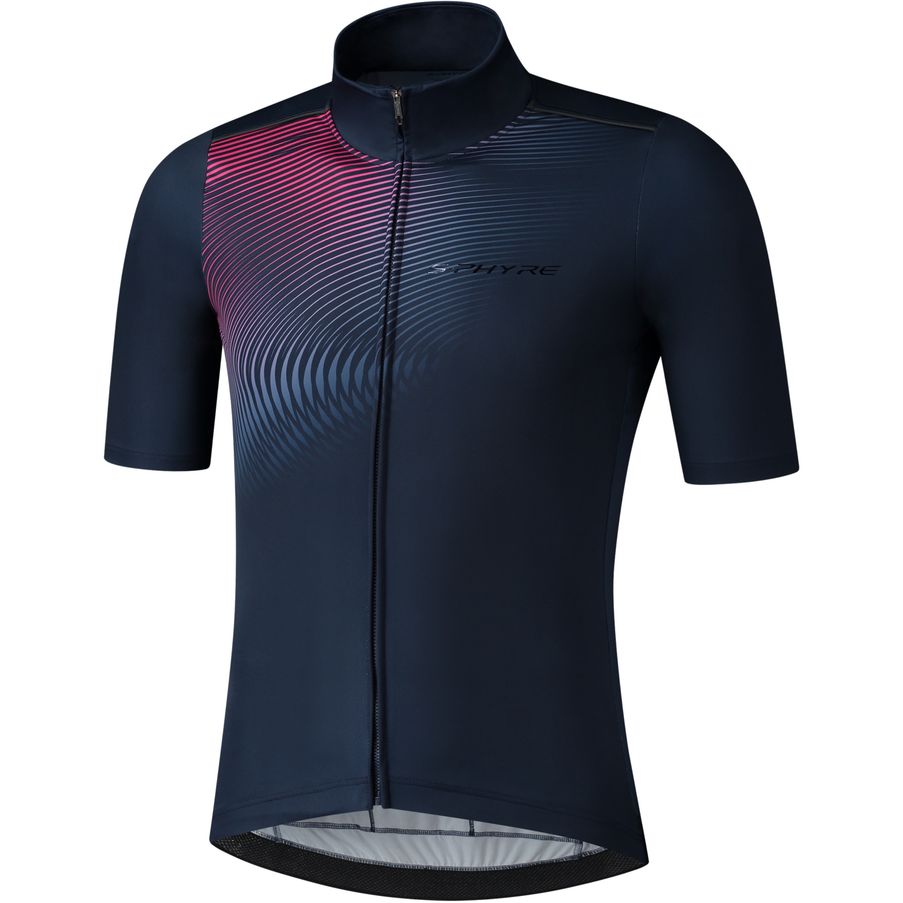 Picture of Shimano S-Phyre Short Sleeves Wind Jacket Men - black/red