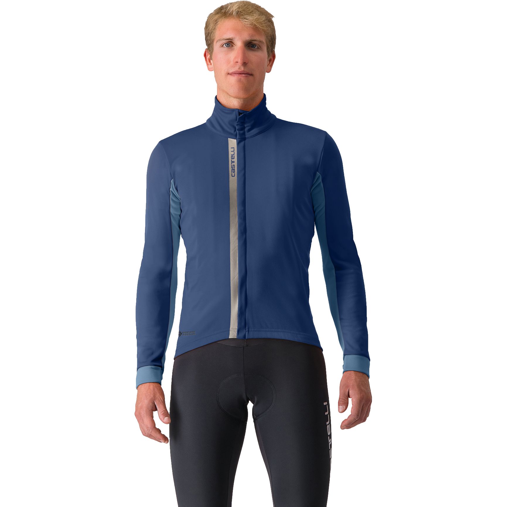 Bild von Castelli Entrata Jacke Herren - dust blue/steel blue 433