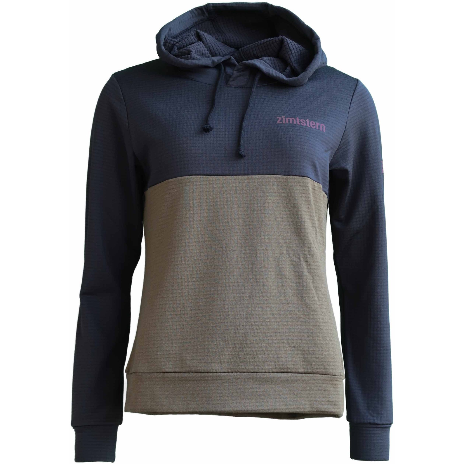 Productfoto van Zimtstern Tech Hoodz Hoodie Dames - Pirate Black / Military Olive