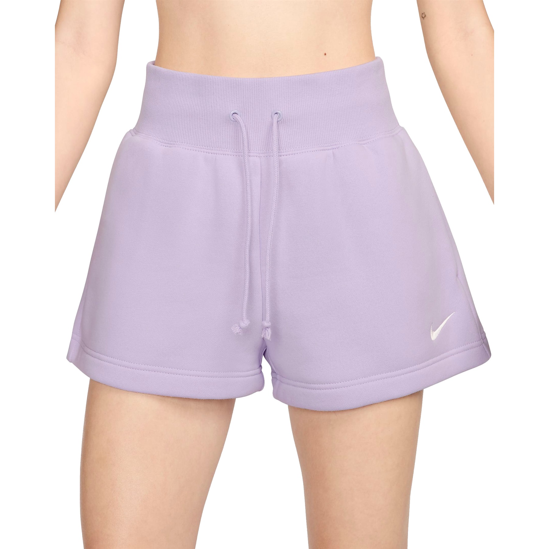 Photo produit de Nike Short de Survêtement Femme - Sportswear Phoenix Fleece - violet mist/sail FD1409-511