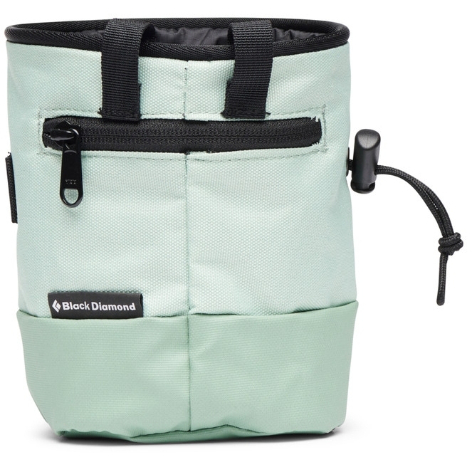 Sac à Magnésie Black Diamond Mojo - Cylindrique - Fond TPU Résistant - Pour Escalade Et Grimpe