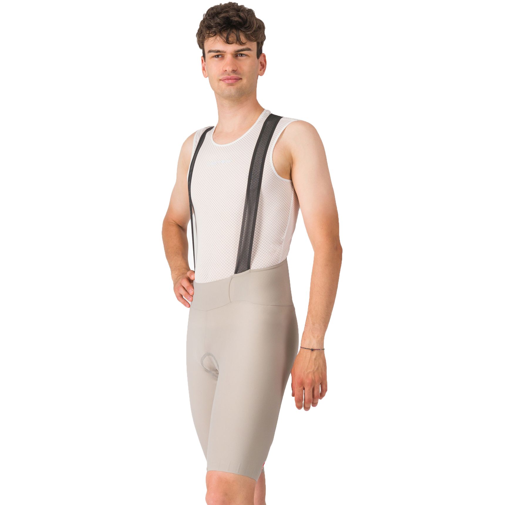 Photo produit de Castelli Cuissard à Bretelles Court Cycliste Homme - Espresso - clay 294