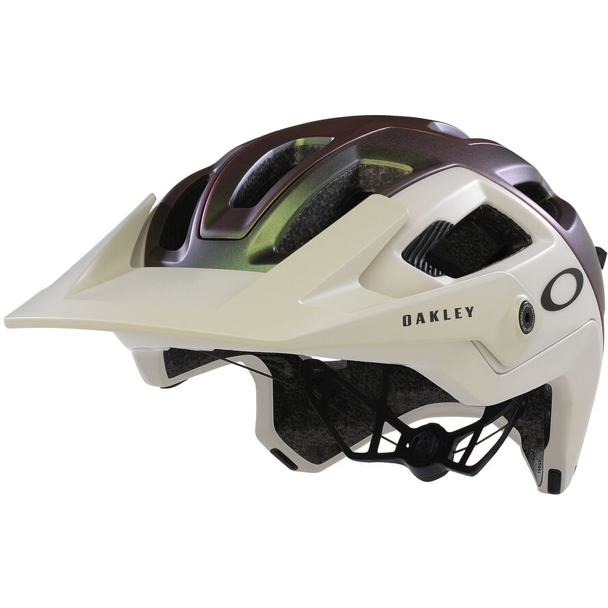 Photo produit de Oakley Casque - DRT5 Maven MIPS EU - Satin Mist Silver/Green Colorshift