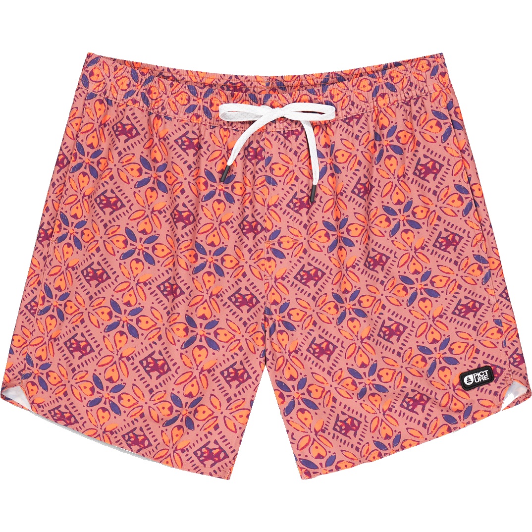 Produktbild von Picture Piau 15&quot; Printed Schwimmshorts Herren - Bow Print