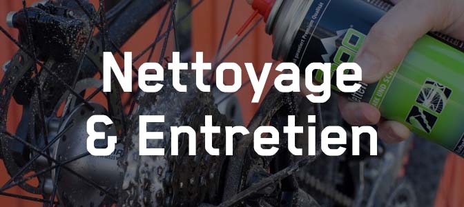 Grand choix de produits de nettoyage durables pour votre vélo