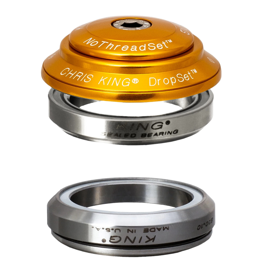 Chris King DropSet 4 Headset - 1 1/8 Inch - IS42/28.6 | IS42