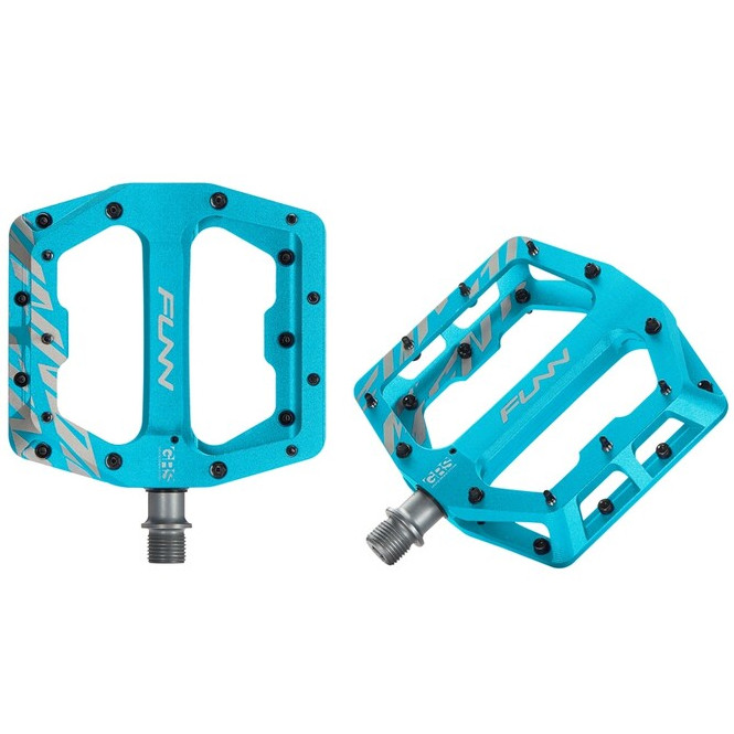 Image of Funn Funndamental Flat Pedals - tourquoise