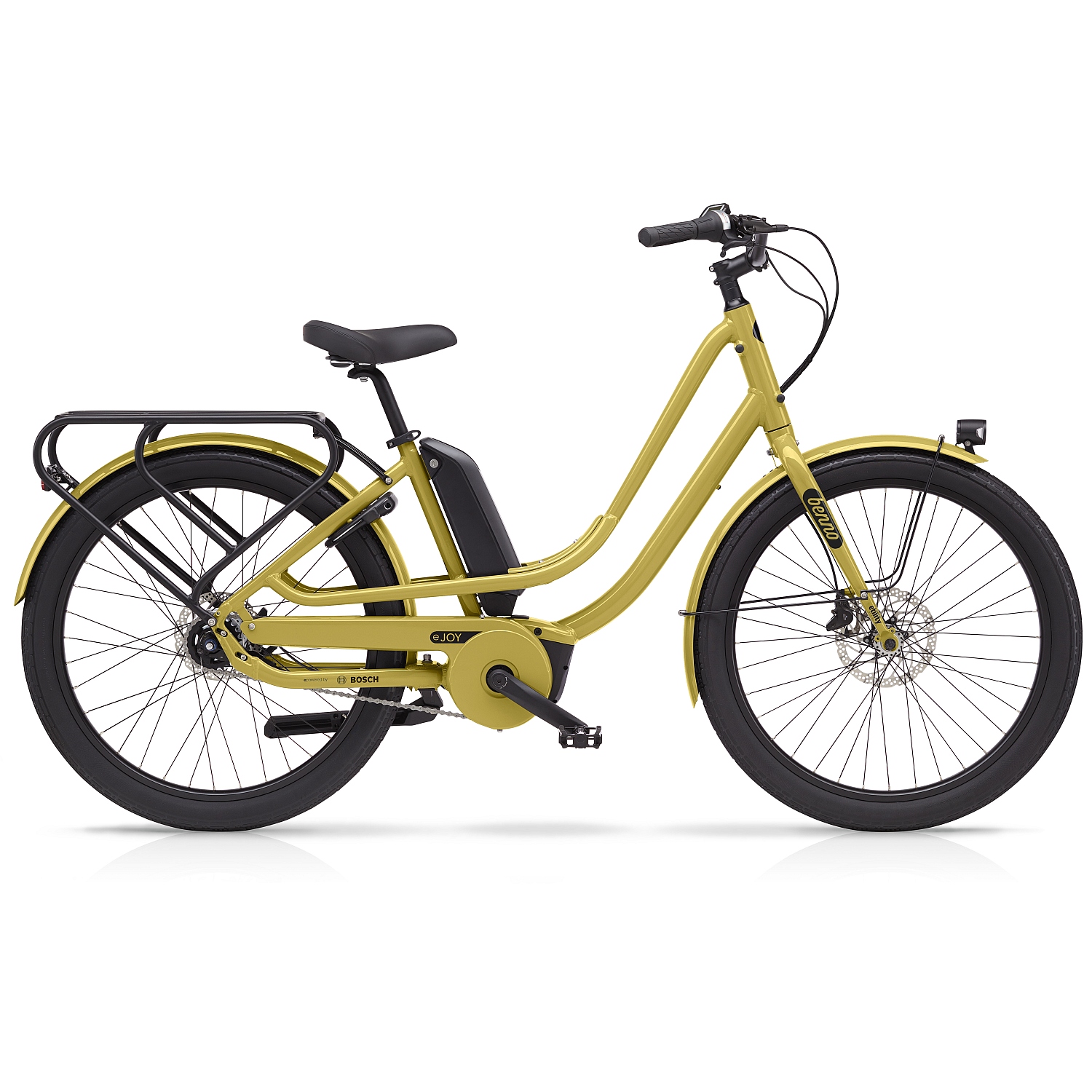 Productfoto van Benno Bikes EJOY 5i Performance - 26&quot; Dames City E-Bike - 2023 - Wasabi Green