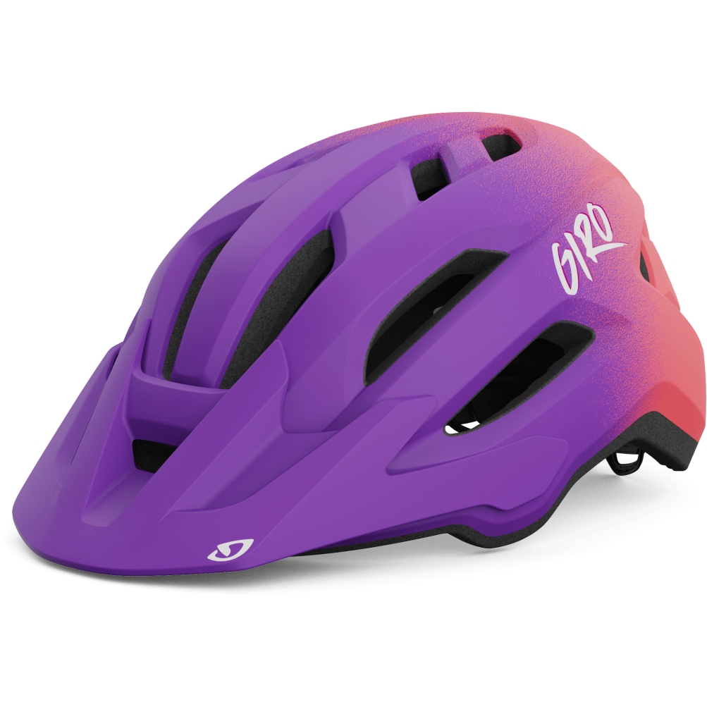 Produktbild von Giro Fixture II Helm Kinder - matte purple/pink fade