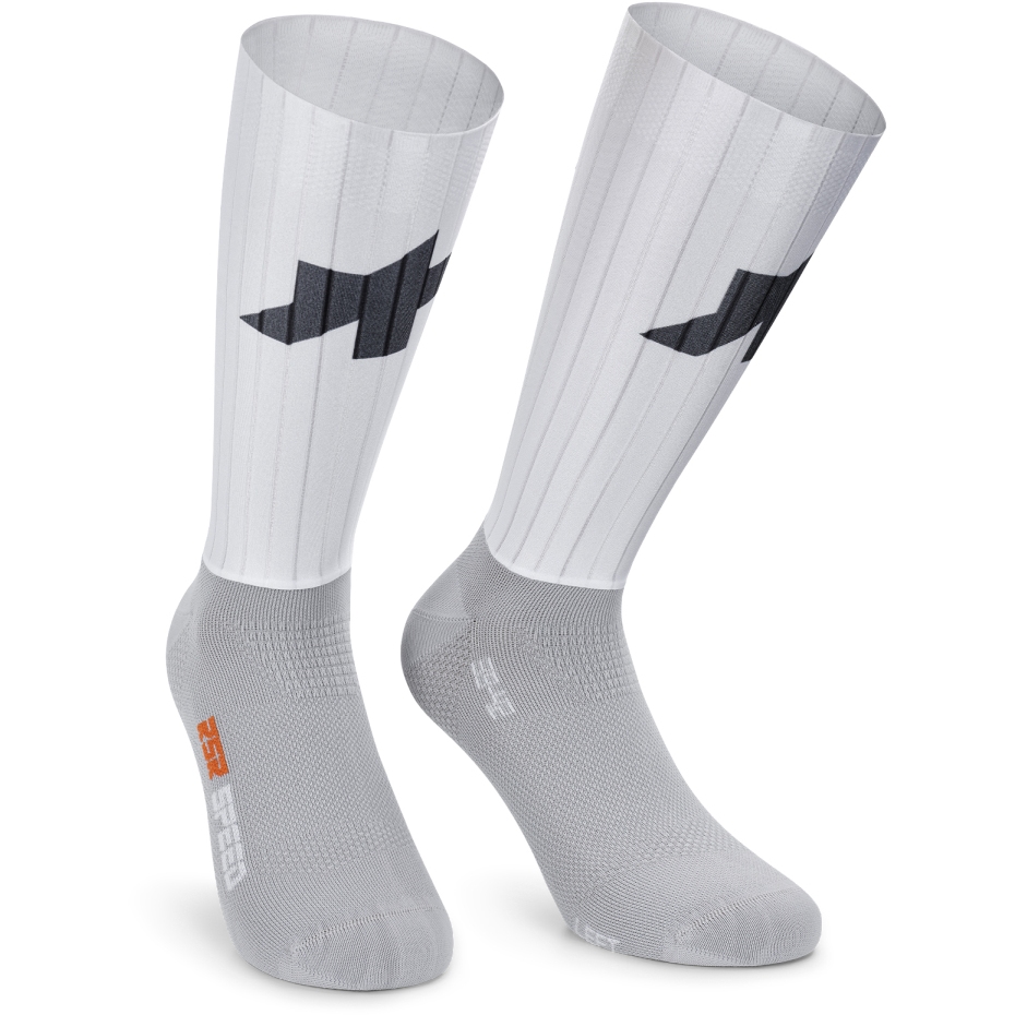 Produktbild von Assos RSR S11 Speed Socken mittellang - white series