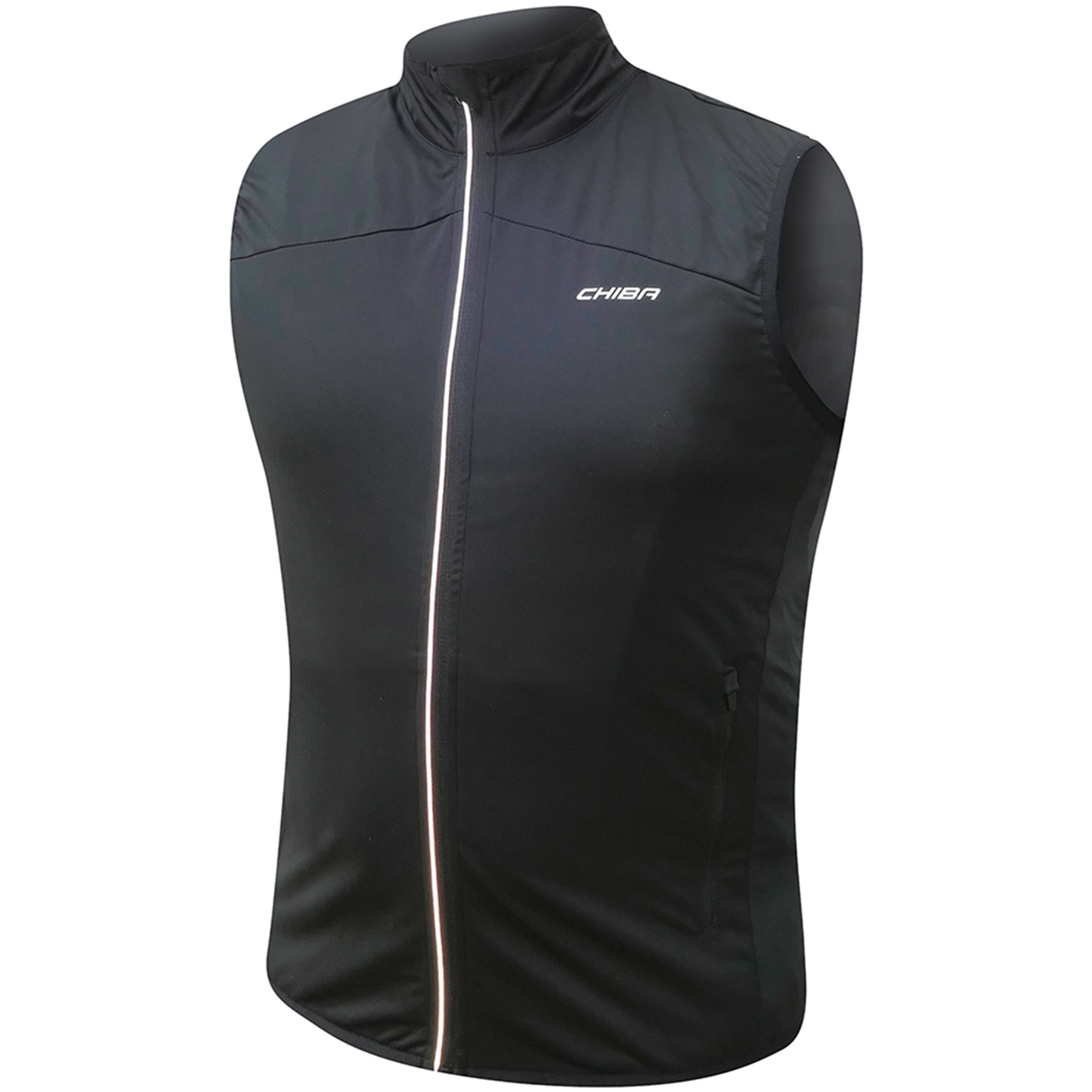 Produktbild von Chiba Softshell Fahrradweste - schwarz