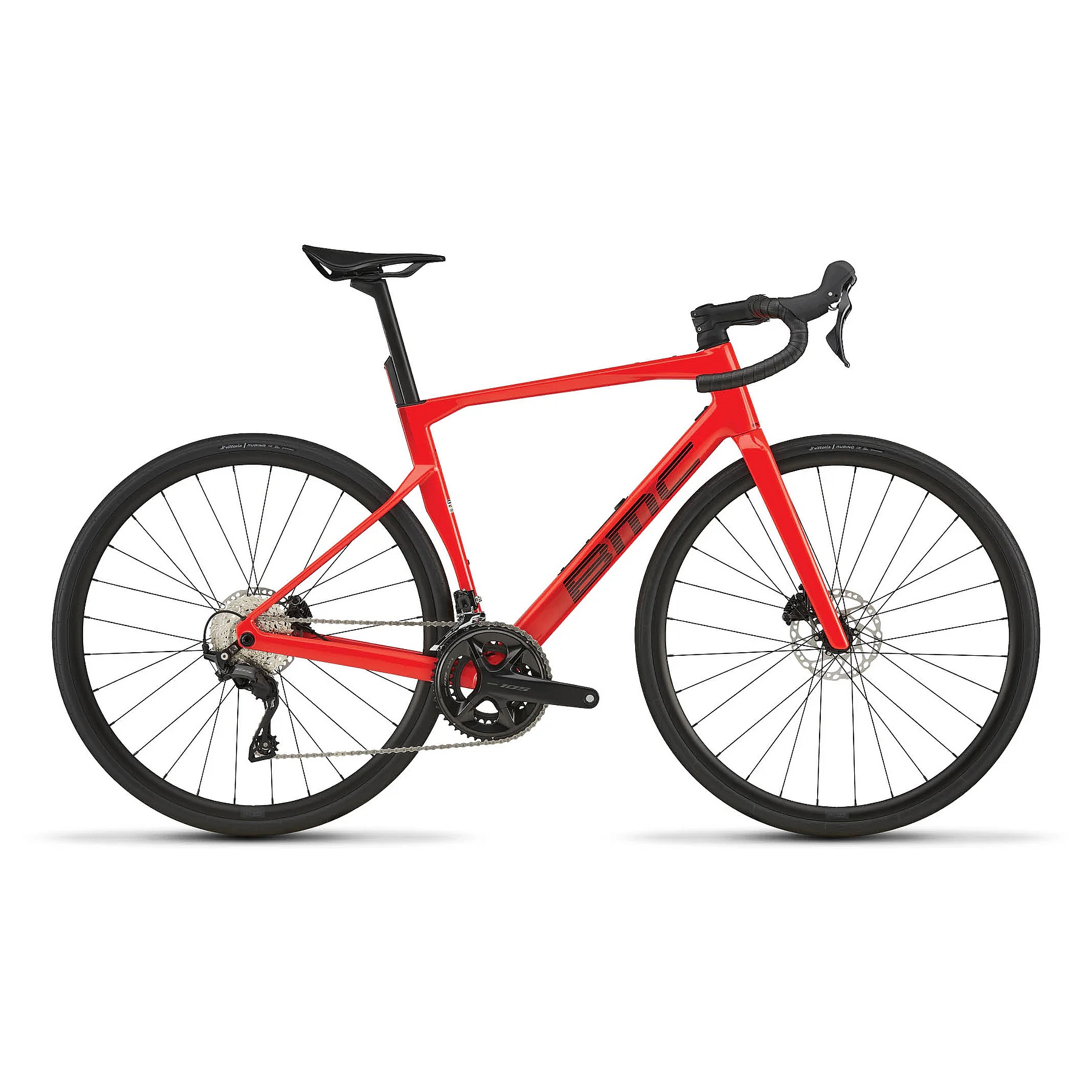 BMC ROADMACHINE THREE - Carbon Rennrad - 2027 - vibrant red | BIKE24 LU