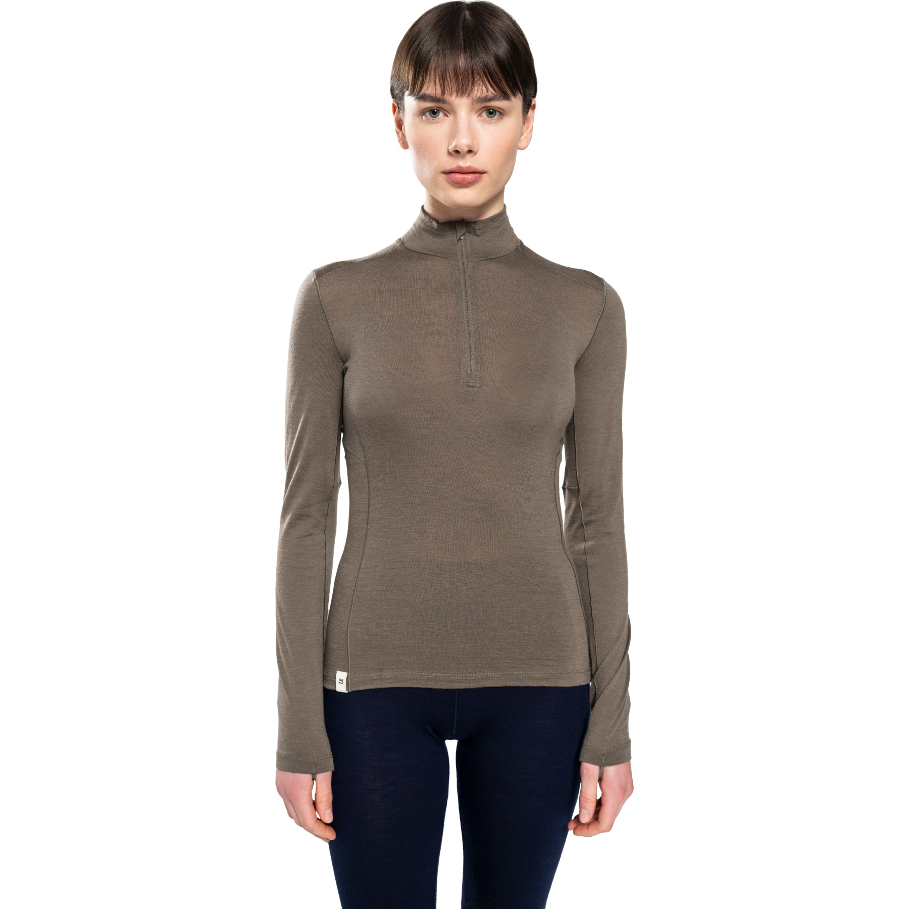 Produktbild von Ulvang Hero Half Zip Langarm-Unterhemd Damen - Bungee Grey