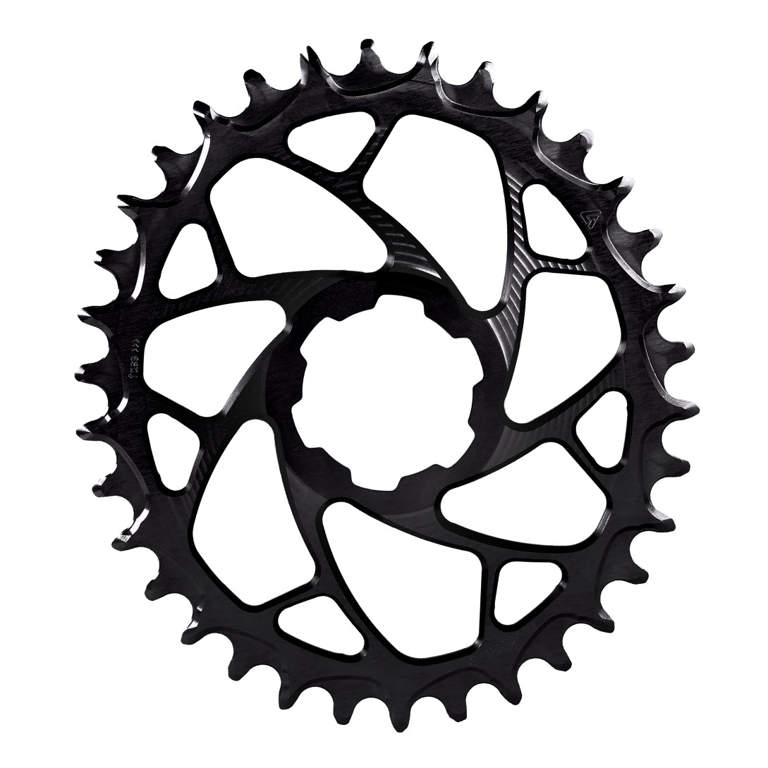 Image of Alugear ELM Narrow Wide Boost Chainring - Oval - for Hope Direct Mount