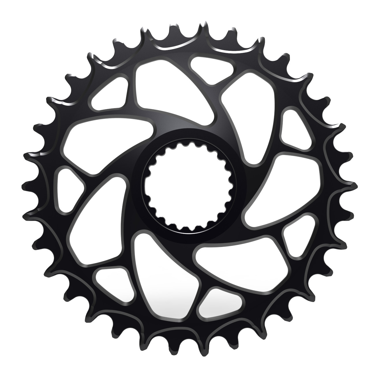 Picture of Alugear ELM Narrow Wide Boost MTB Chainring - for 1x Shimano 12-spd Direct Mount