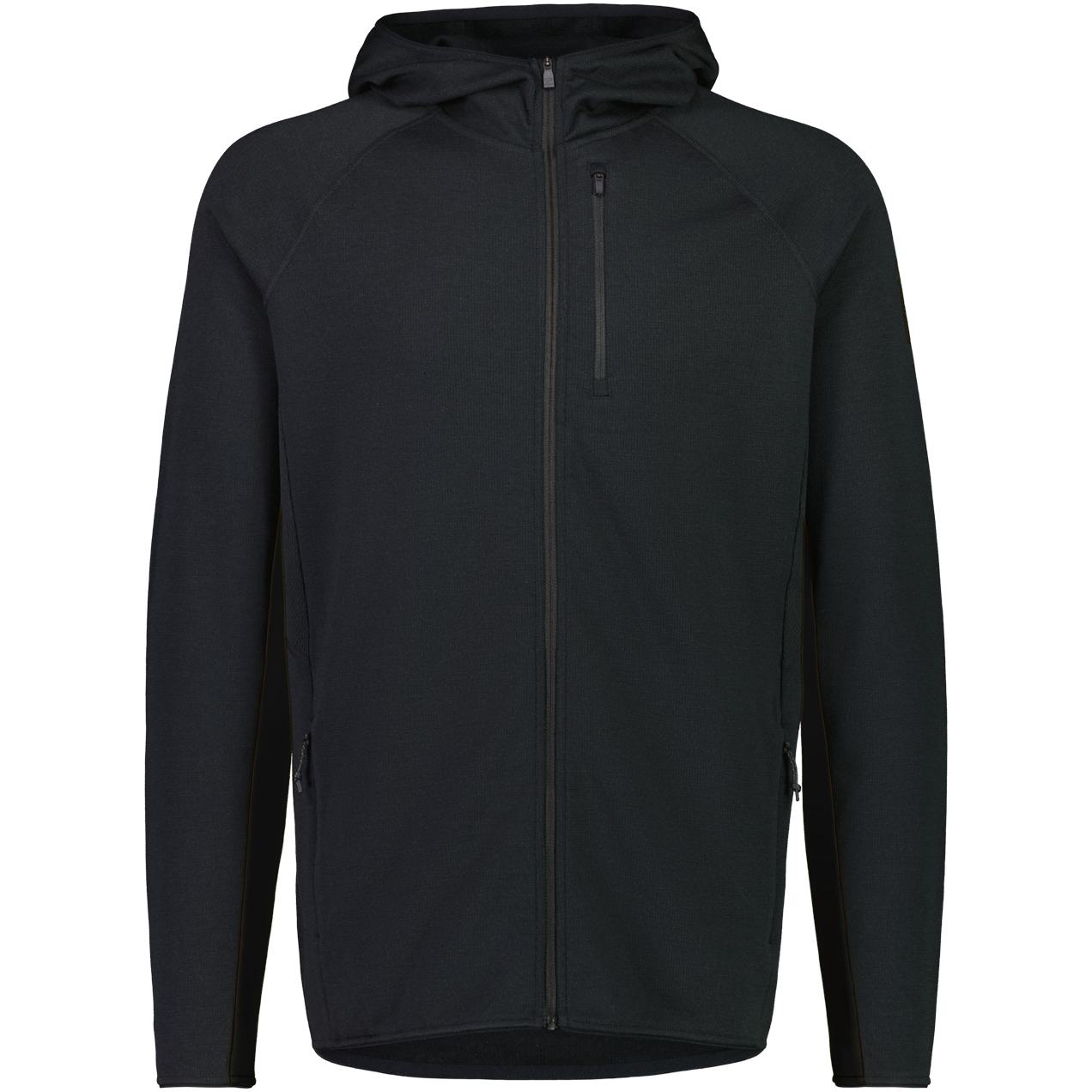 Picture of Mons Royale Approach Merino Gridlock Hood - black
