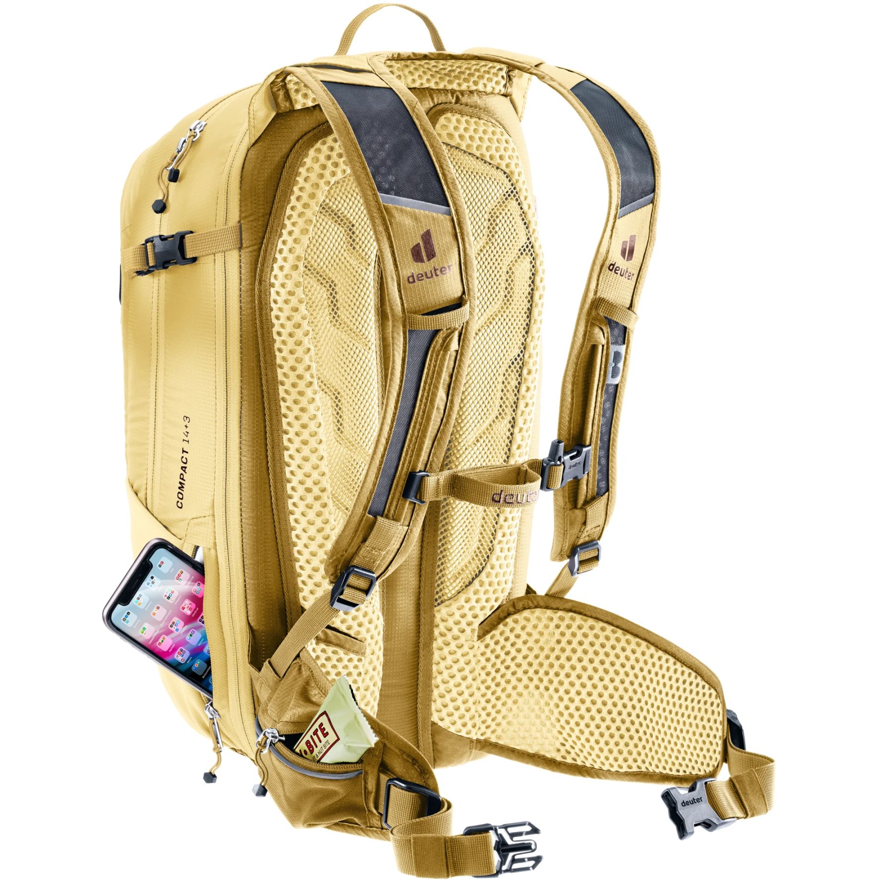 Deuter Compact 14+3 MTB Backpack - savanna-dune | BIKE24