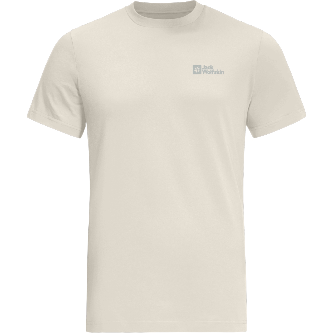 Produktbild von Jack Wolfskin Essential T-Shirt Herren - cotton white