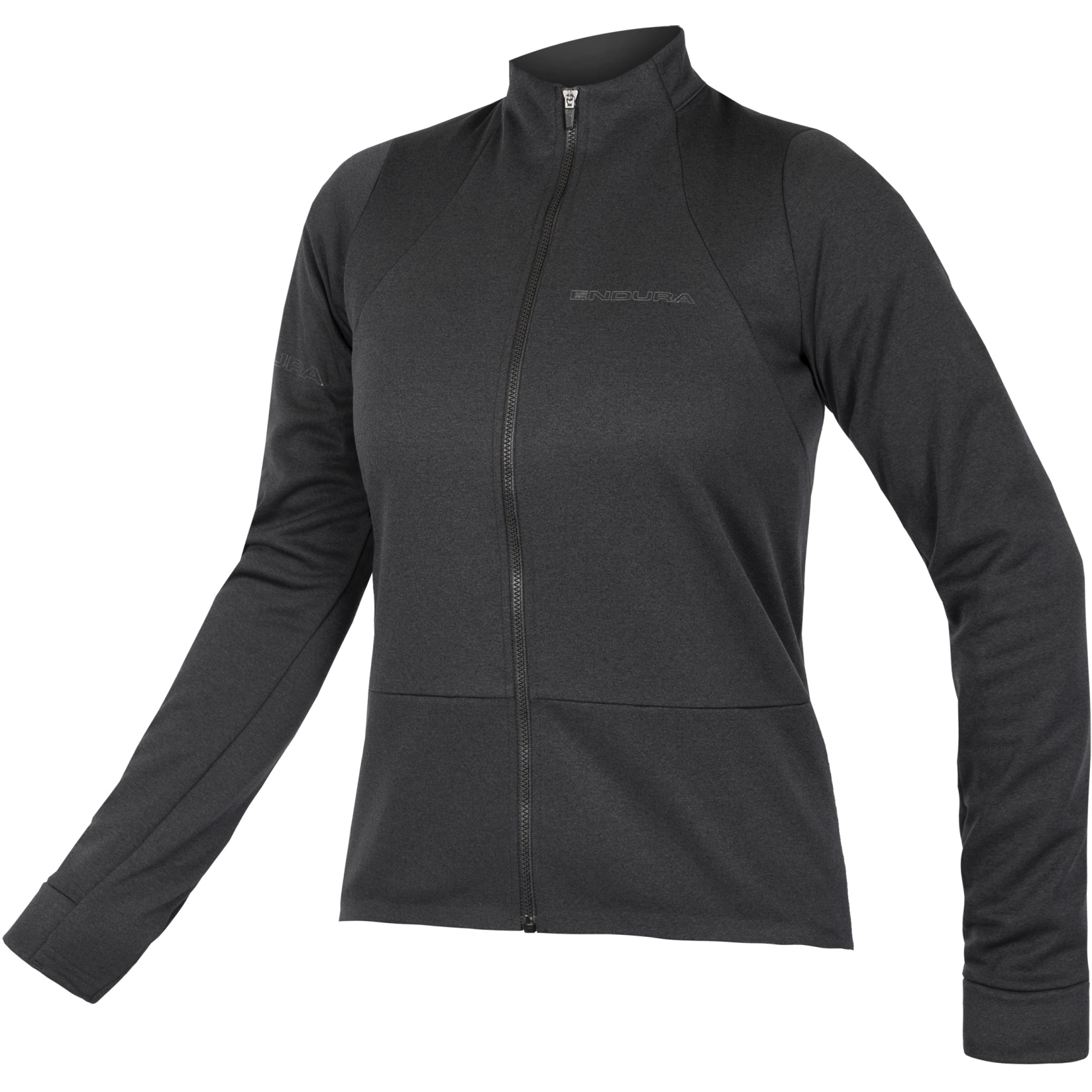 Picture of Endura Women&#039;s GV500 Long Sleeve Jersey - black