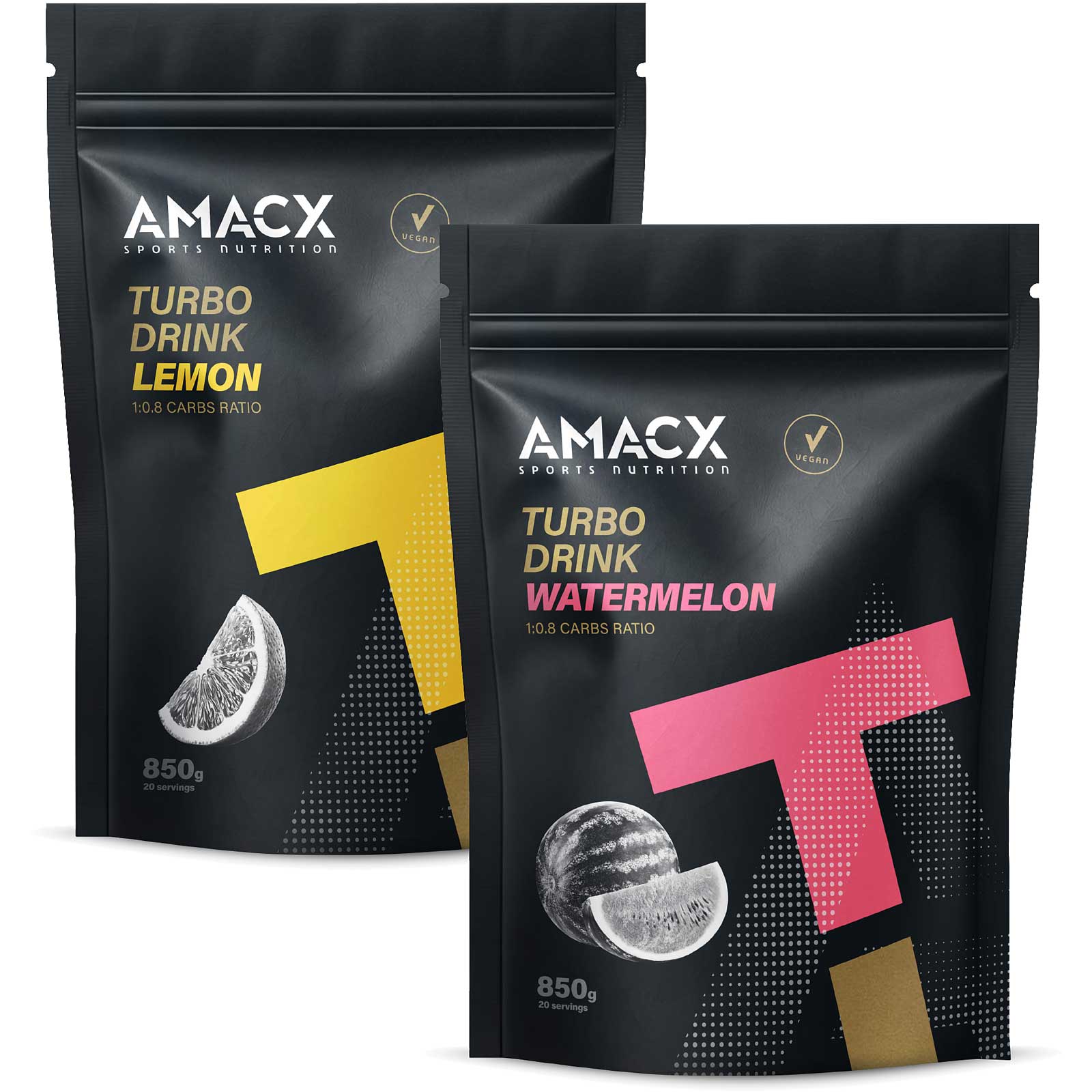 Picture of Amacx Turbo Drink - Carbohydrate Beverage Powder - 850g