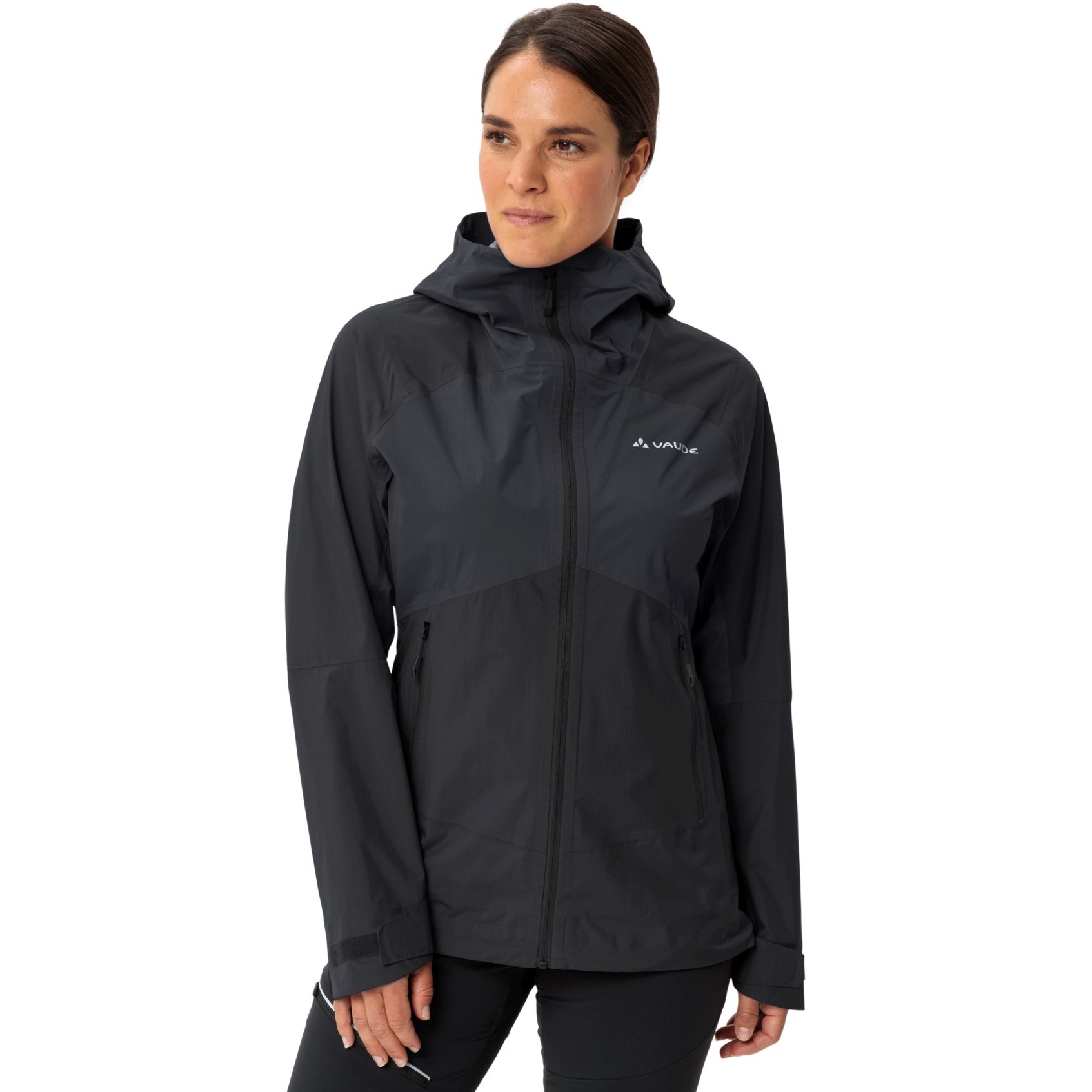 Produktbild von Vaude Simony 2.5L V Regenjacke Damen - schwarz