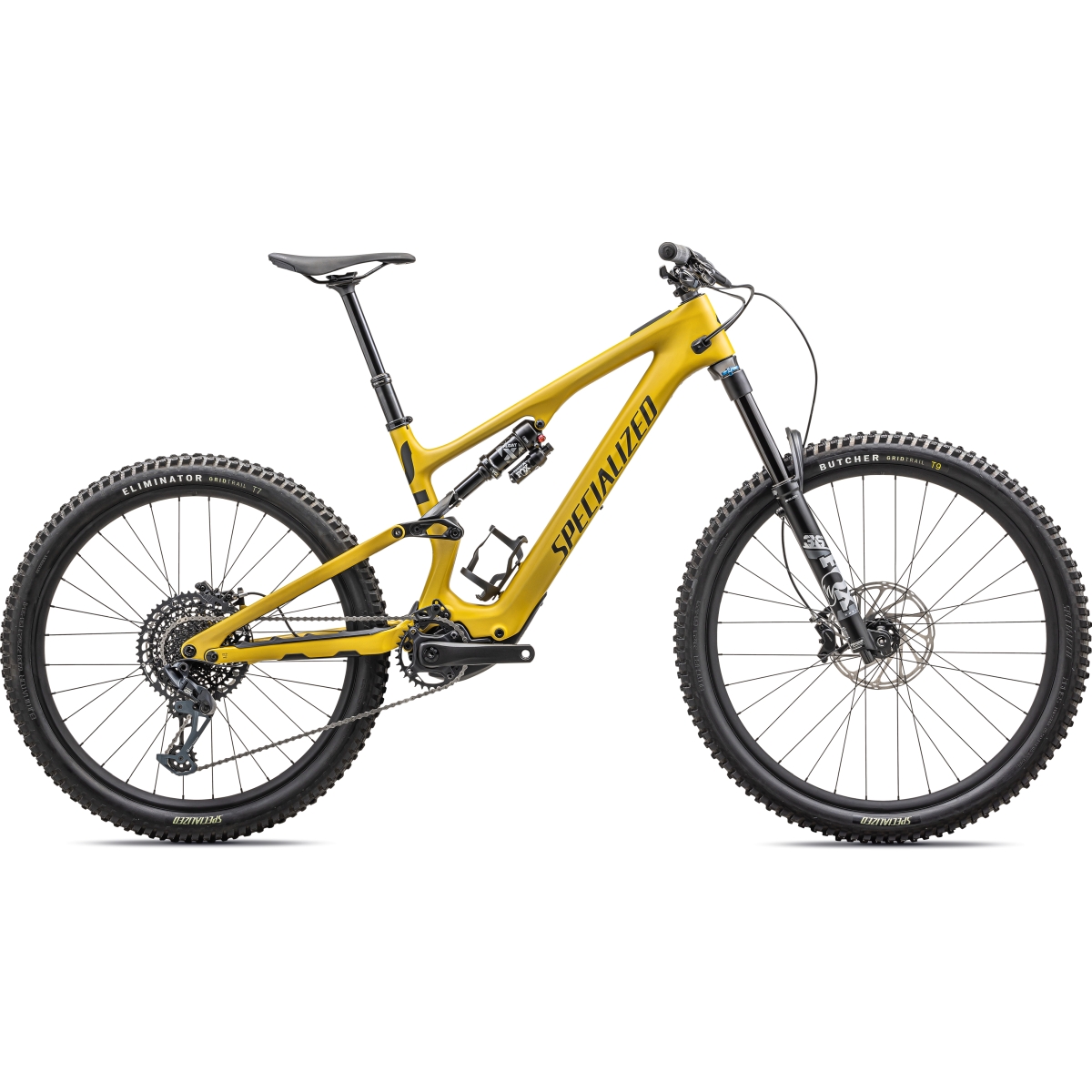 Picture of Specialized TURBO LEVO SL COMP - Carbon Electric Mountain Bike - 2024 - satin sulphur / obsidian
