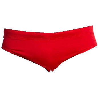 Produktbild von Funky Trunks Classic Badeslip Herren - Still Red