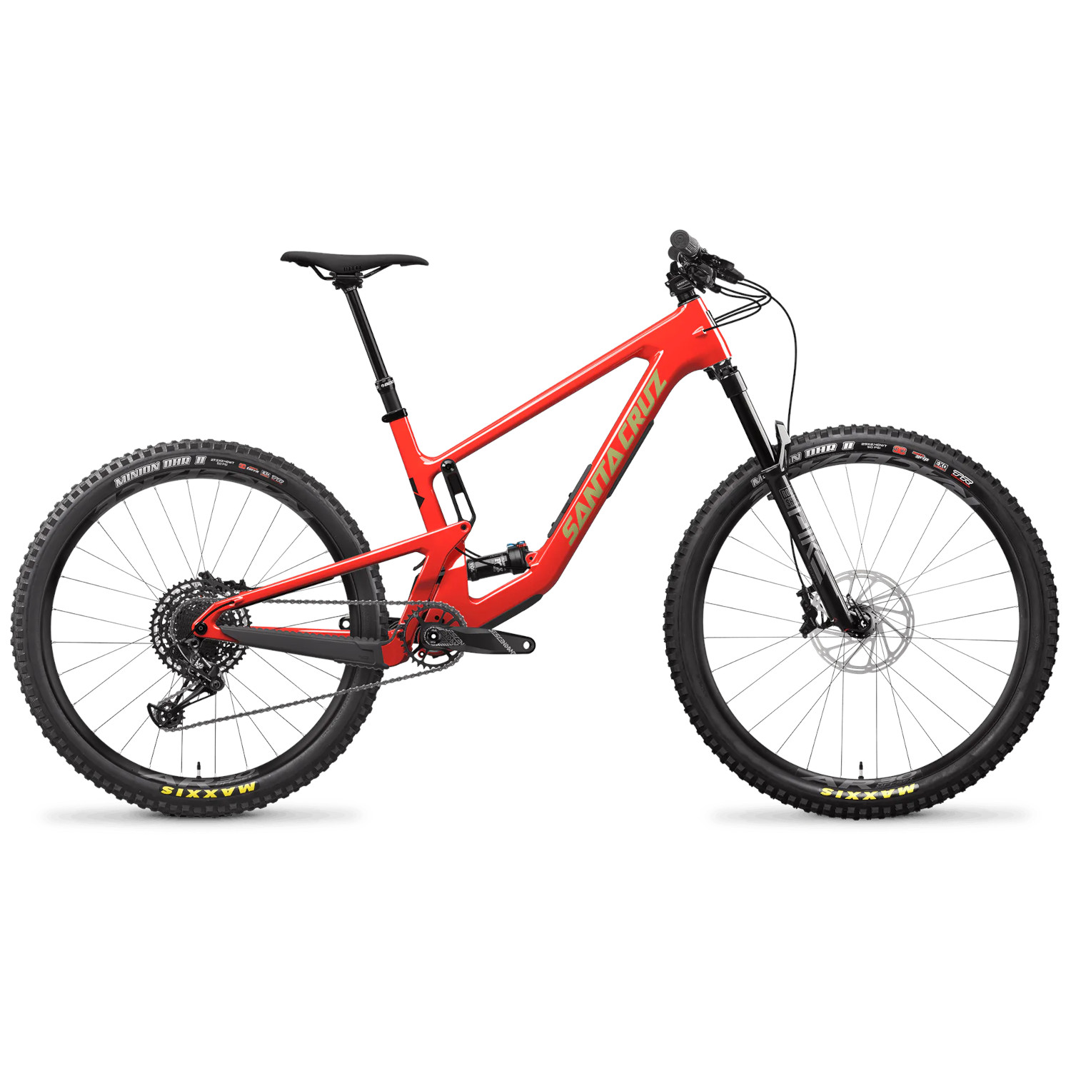 Productfoto van Santa Cruz 5010 C R - Carbon Mountainbike - 2023 - gloss red