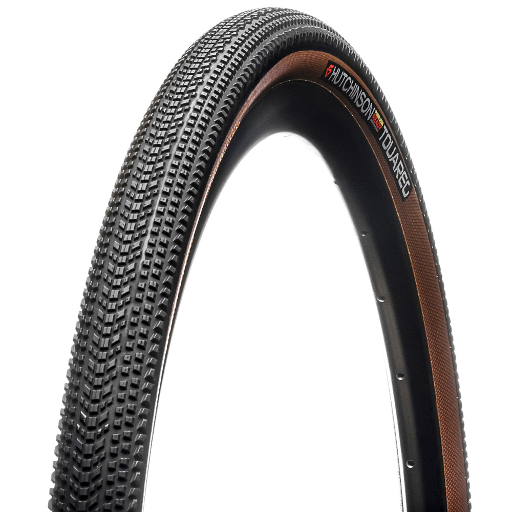 Image of Hutchinson Touareg TLR - Folding Tire - Hardskin - 40-622 | black/tan