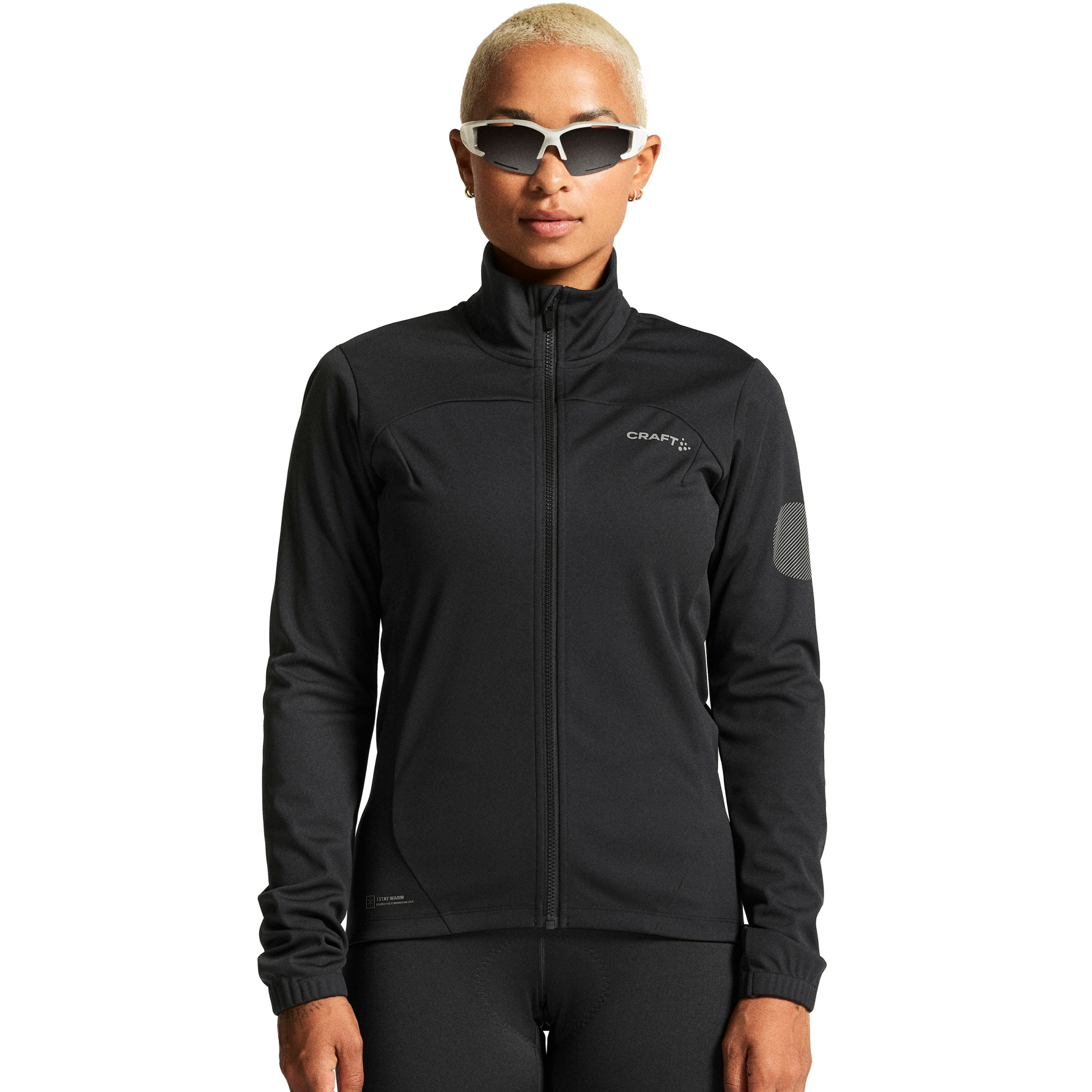 Женская куртка CRAFT Core Bike SubZ 2 Softshell - черный