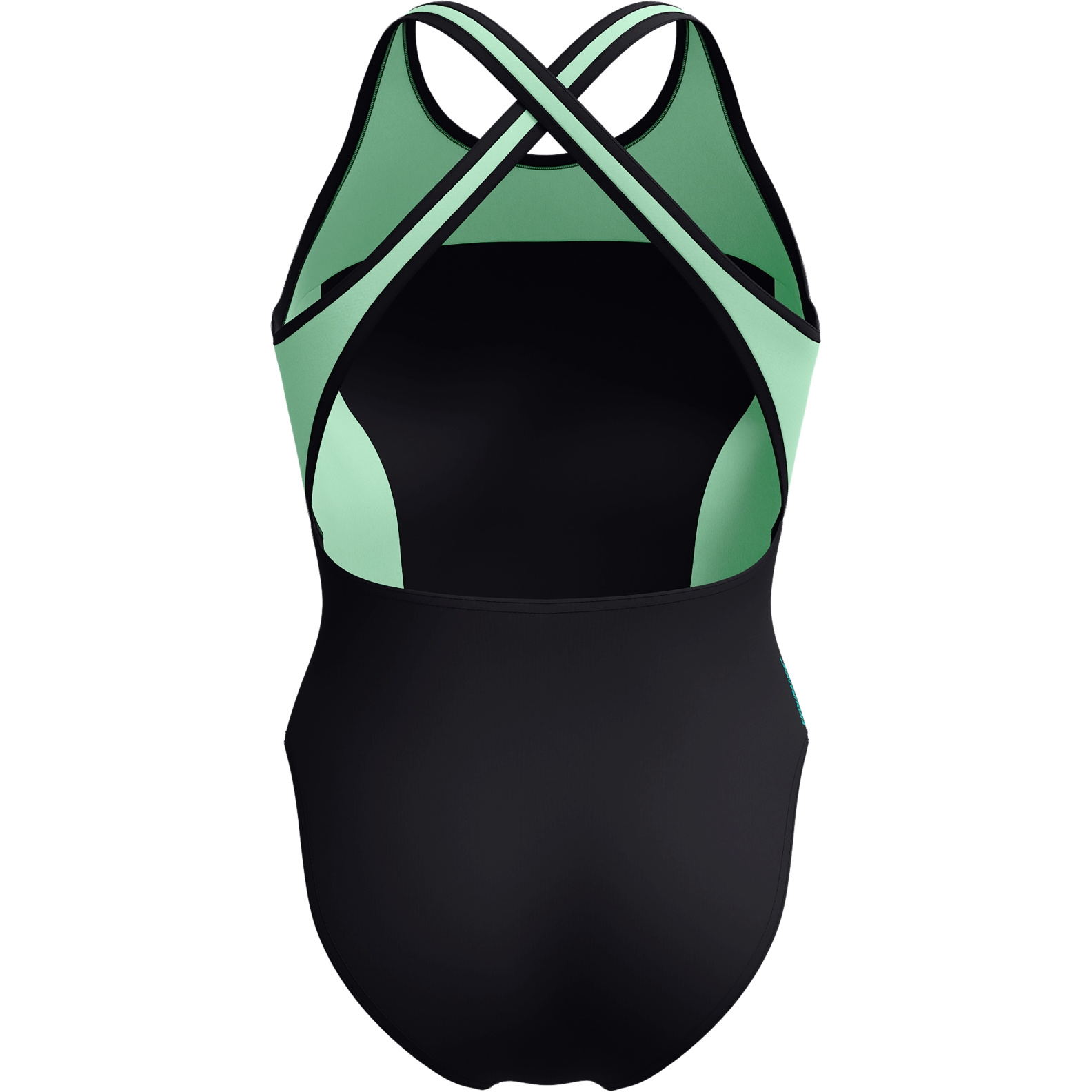 Speedo Eco Hi Neck Splice Badpak Dames - 44 - Twin Sport
