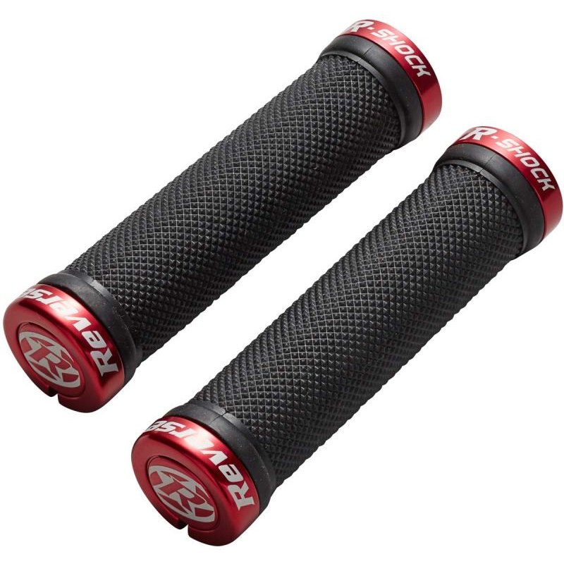 Picture of Reverse Components R-Shock Grips - 29mm - black / red