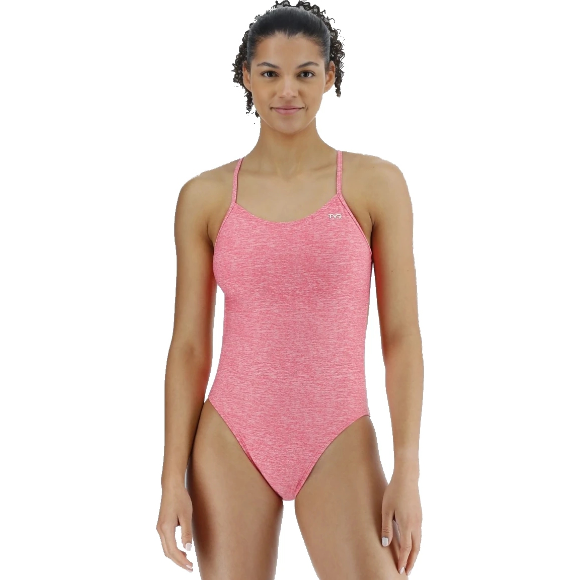 Produktbild von TYR Lapped Cutoutfit Damen Badeanzug - pink