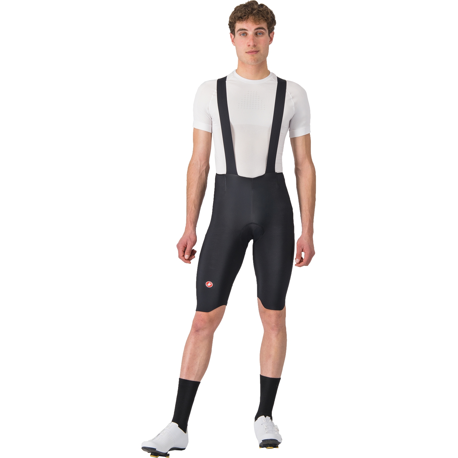 Castelli Omloop Thermal Bibshorts Men - black 010 | BIKE24