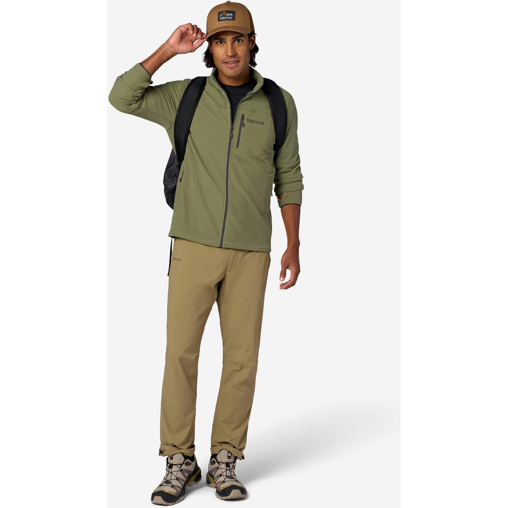 Marmot AirFleece Jacket Men - olive grove | BIKE24