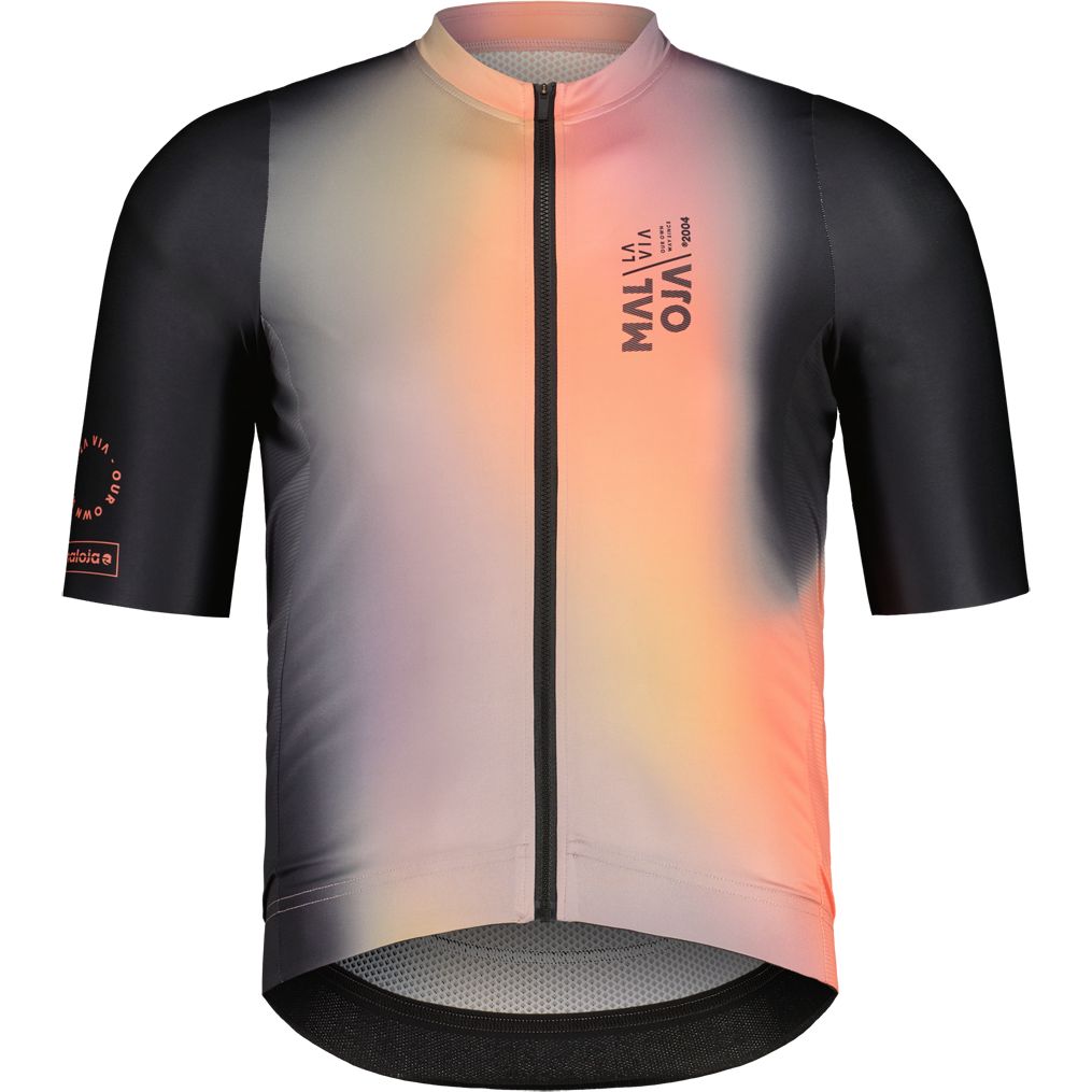 Bild von Maloja RamseckM. Roadbike Kurzarmtrikot Herren - deep black multi 8862