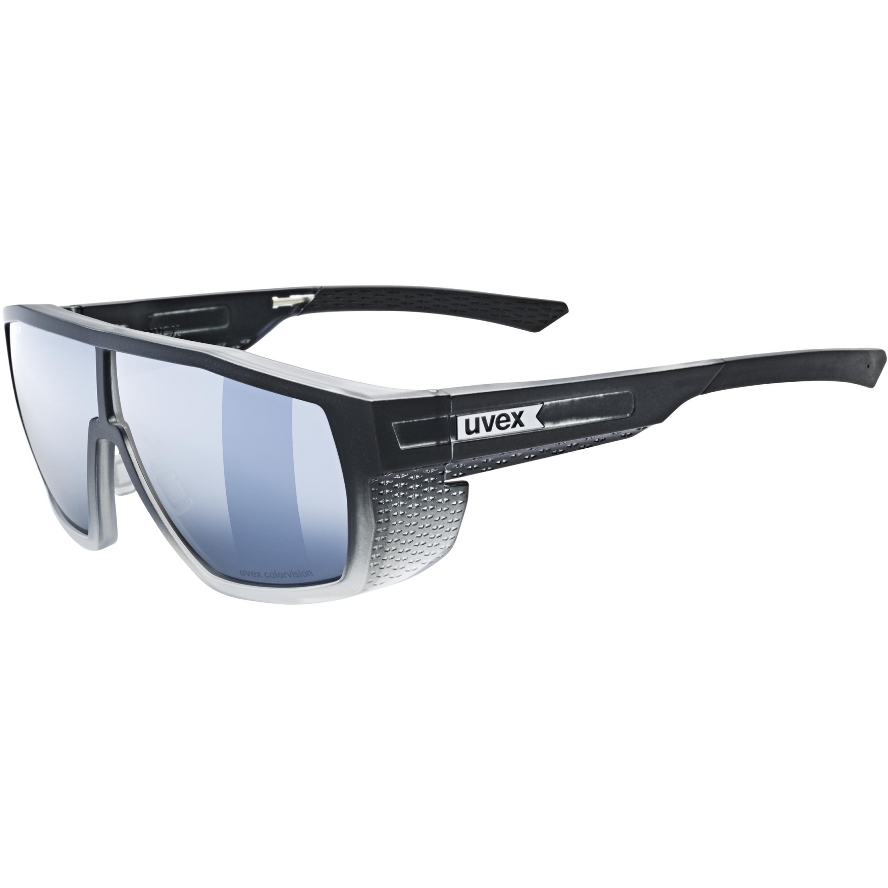 Picture of Uvex mtn style CV Glasses - black matt fade/colorvision mirror silver