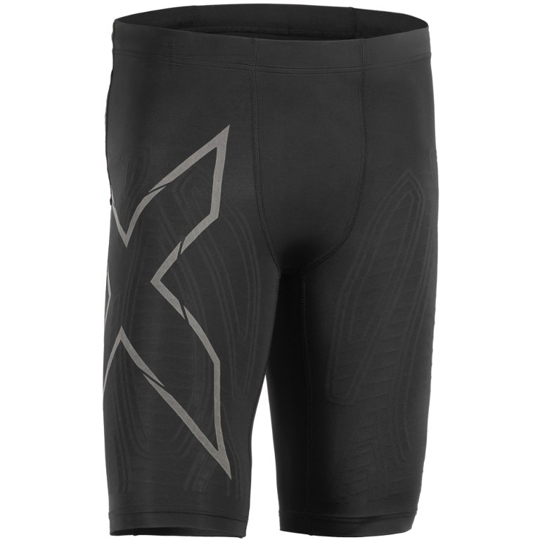 Picture of 2XU Elite MCS Run Compression Shorts - black/black reflective