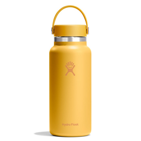 Picture of Hydro Flask 32oz Wide Mouth Insulated Bottle + Flex Cap - 946ml - Sunbeam