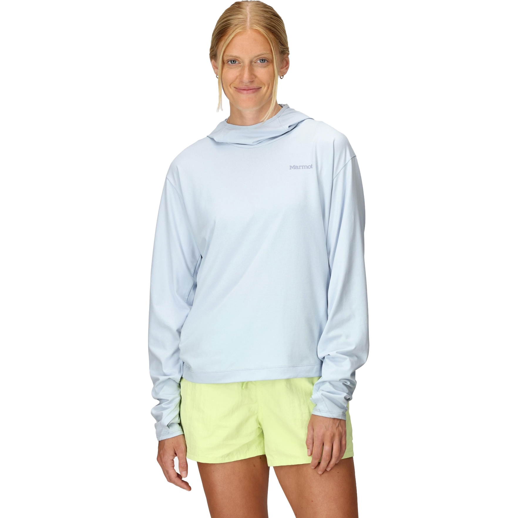 Produktbild von Marmot AirExchange SolarShield Kapuzenpullover Damen - vapor